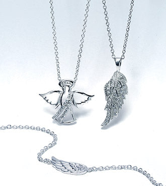 Angel Fairy Charms / Fay Fae Charm Drops (6pcs / 19mm x 21mm / Tibetan Silver) Faery Pendant Necklace Fairytale Jewelry Bangle Charm CHM1184