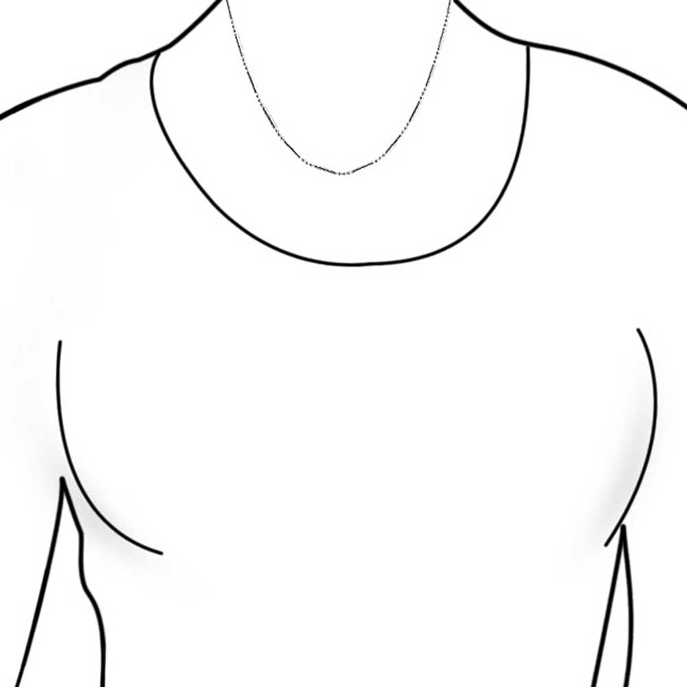 Thin 2MM Sterling Silver Bar Dot Dash Pallini Chain Link Necklace Italy Made - Bling Jewelry