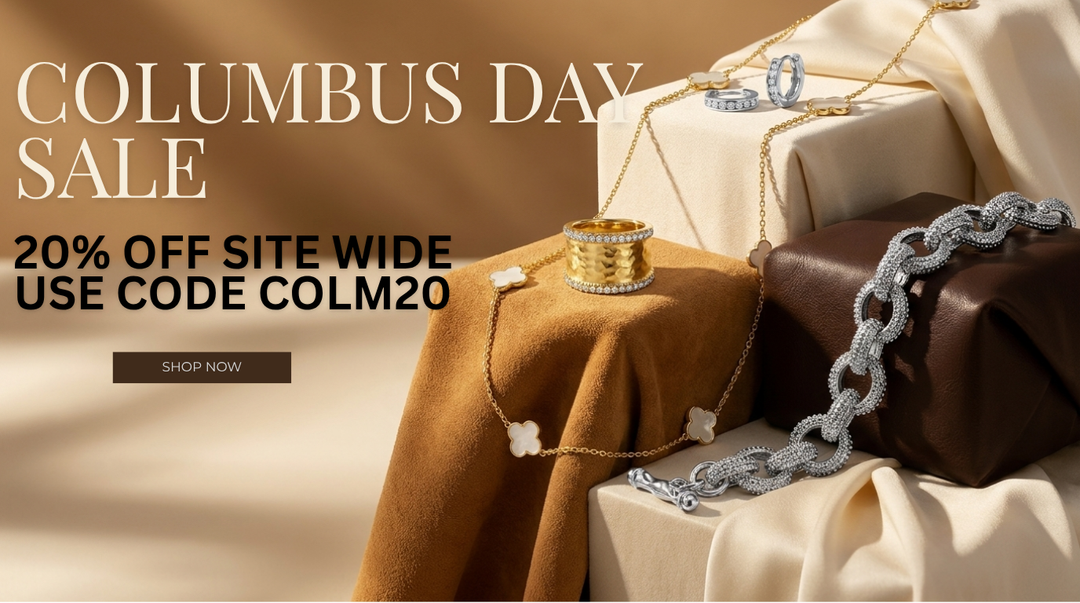 COLUMBUS DAY SALE USE CODE COLM20 FOR 20% OFF