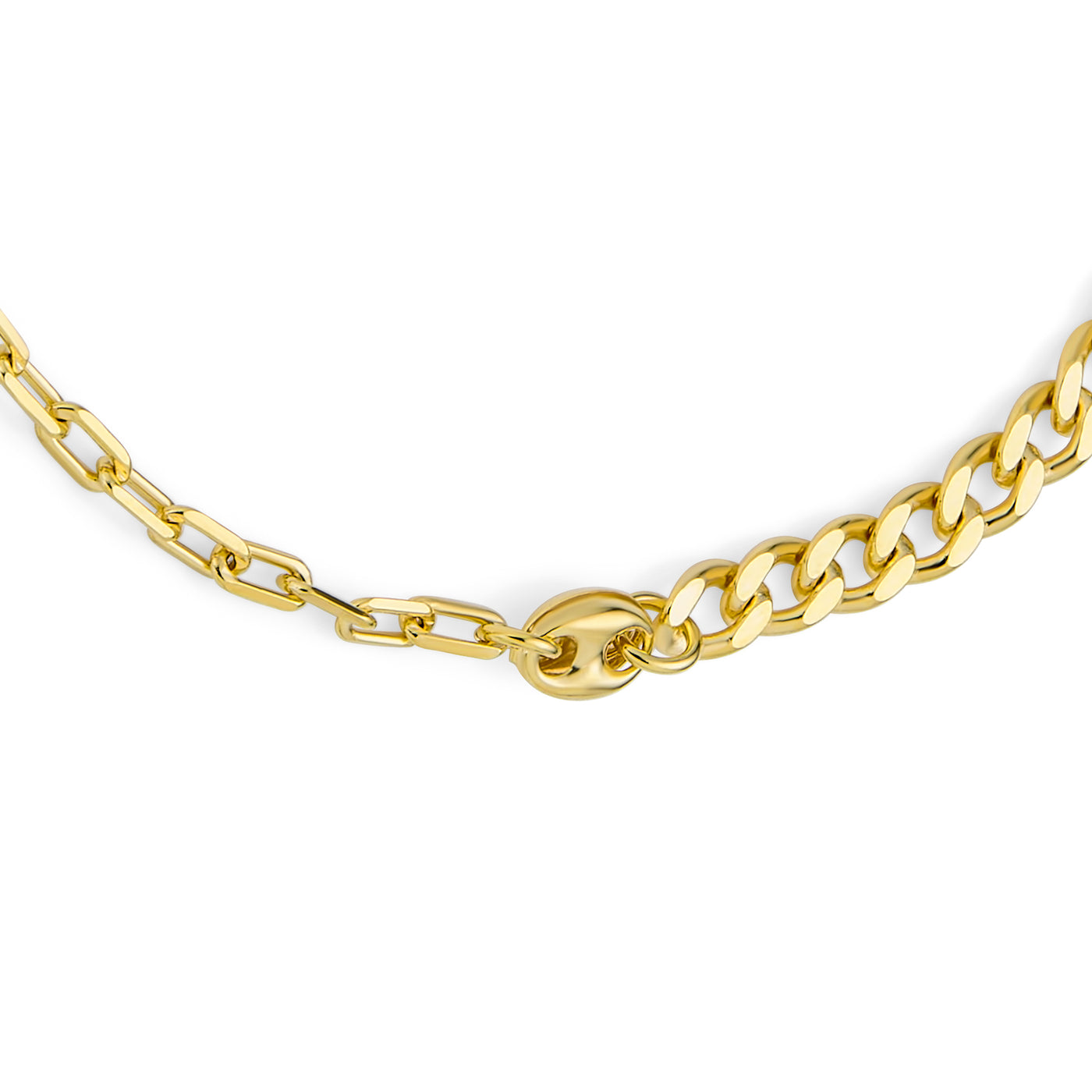 Boho Anchor Link Marina Chain Anklet Gold Plated Brass - Bling Jewelry