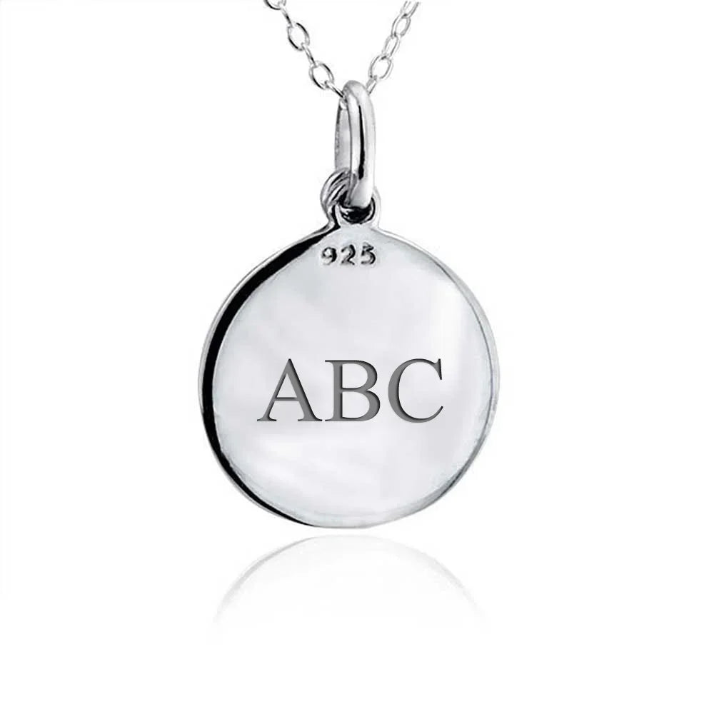 Spiritual Christian Eternal Circle Cross Pendant Necklace in Sterling Silver - Bling Jewelry