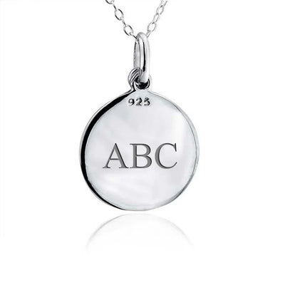 Spiritual Christian Eternal Circle Cross Pendant Necklace in Sterling Silver - Bling Jewelry