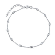 Diamond-Cut Oval Beads