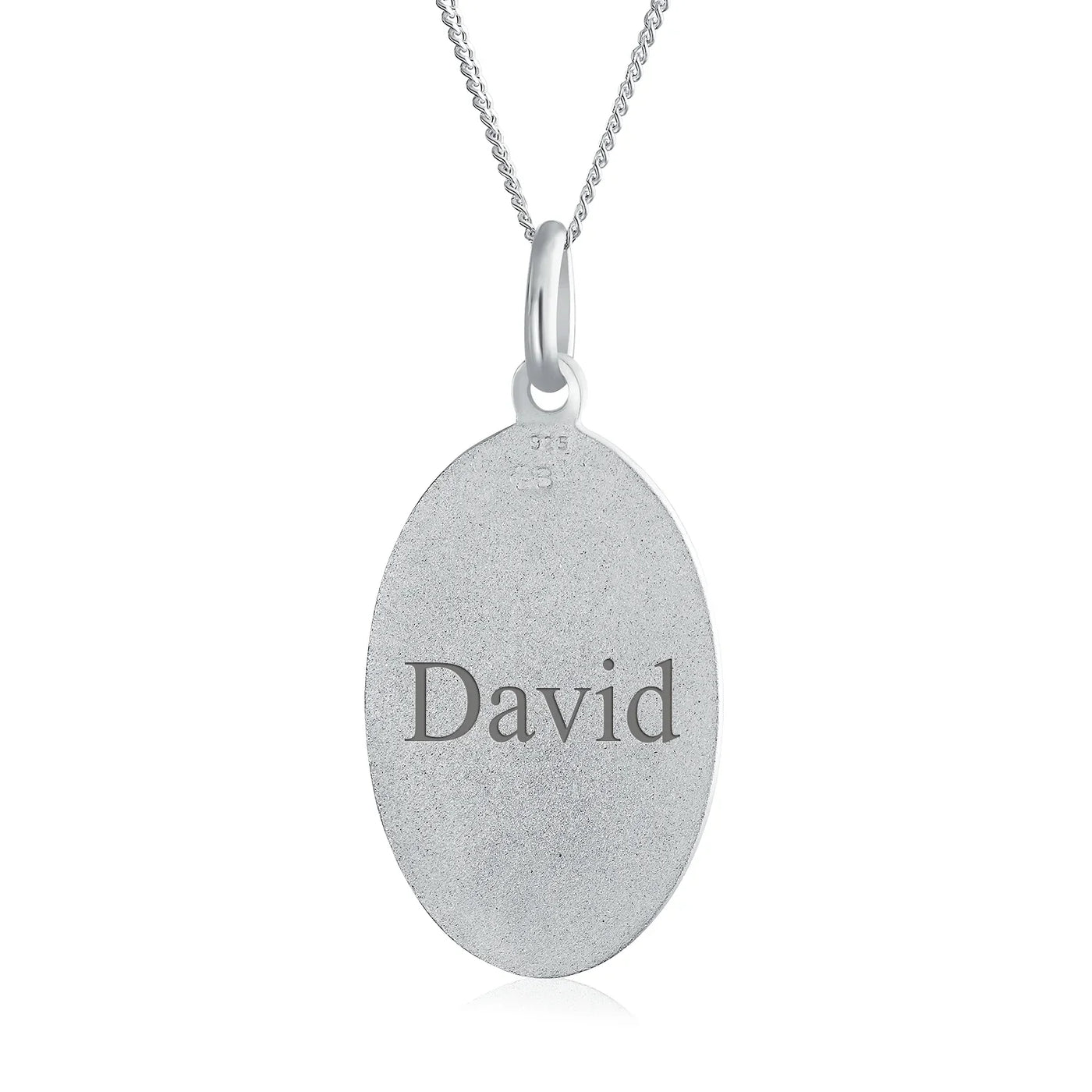 Our Lady Of Guadalupe Virgin Mary Pendant Necklace in Sterling Silver - Bling Jewelry