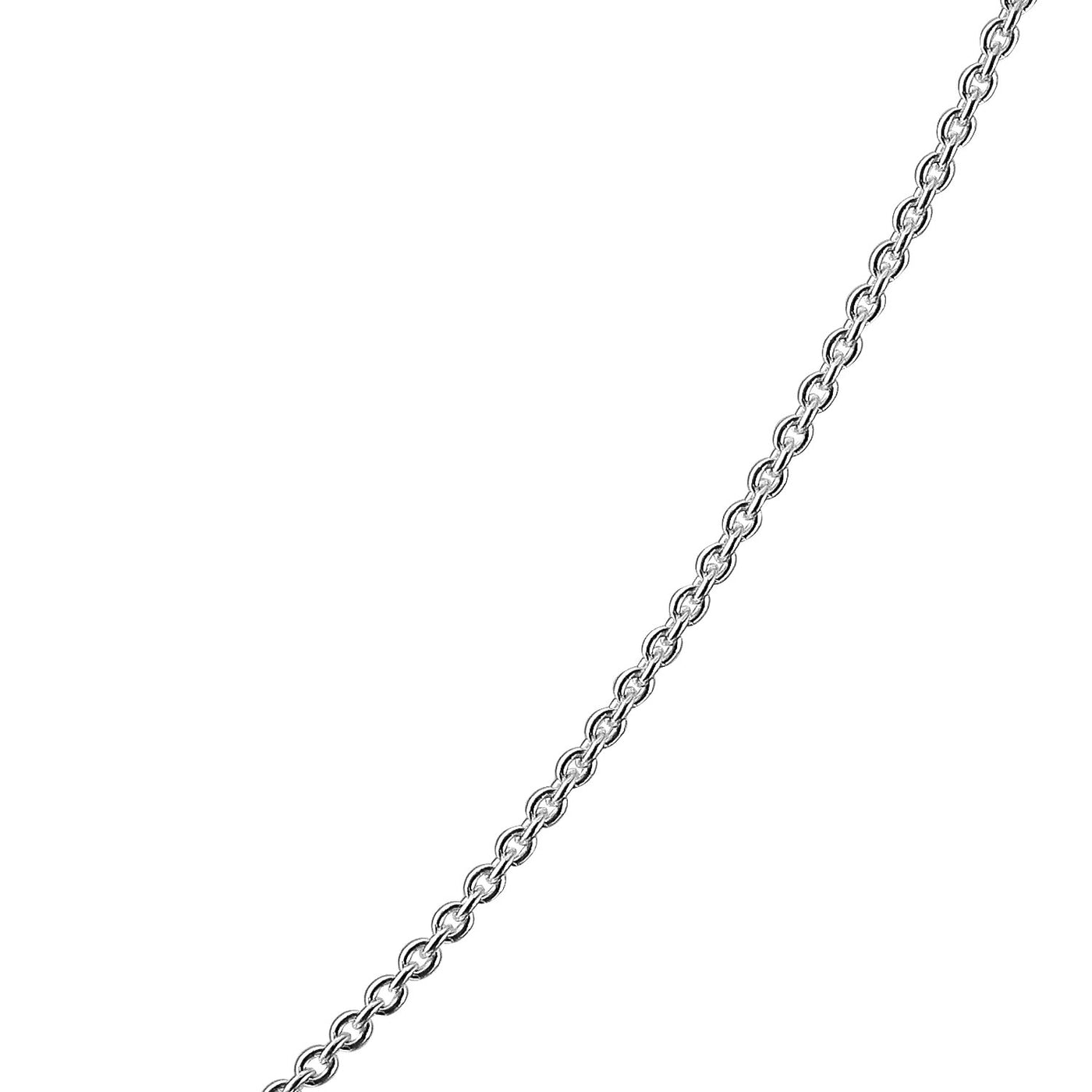 Set of 3 1MM Thin Rolo Link Cable Chain Necklace Sterling Silver 16,18 ...