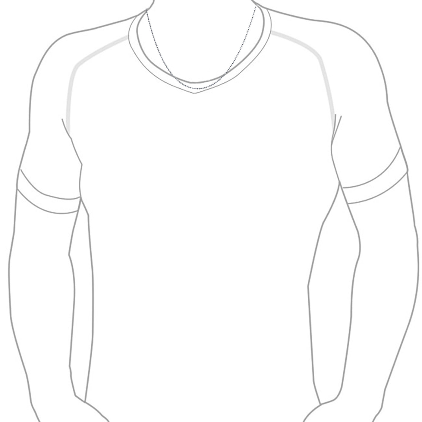 150 Gauge Sterling Silver Bead Ball Chain Necklace - Bling Jewelry