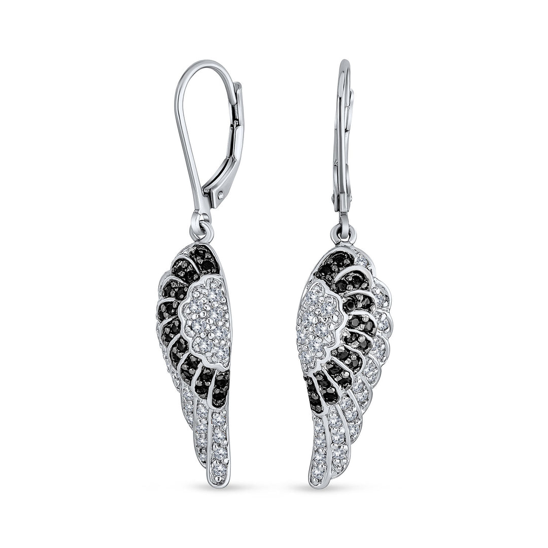 silver-wing-angel-black-white-  display picture 1