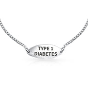 Oval Shape Type 1 diabetes