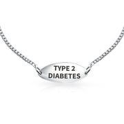 Oval Shape Type 2 diabetes