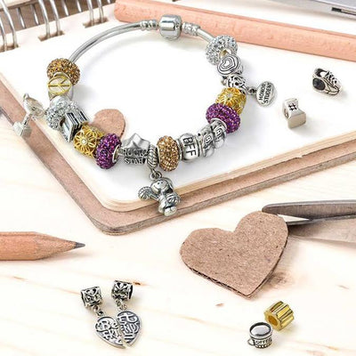 Latte Coffee Charm Bead for Student Sterling Silver European Bracelet - Bling Jewelry