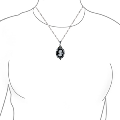 Pendant Necklace Black
